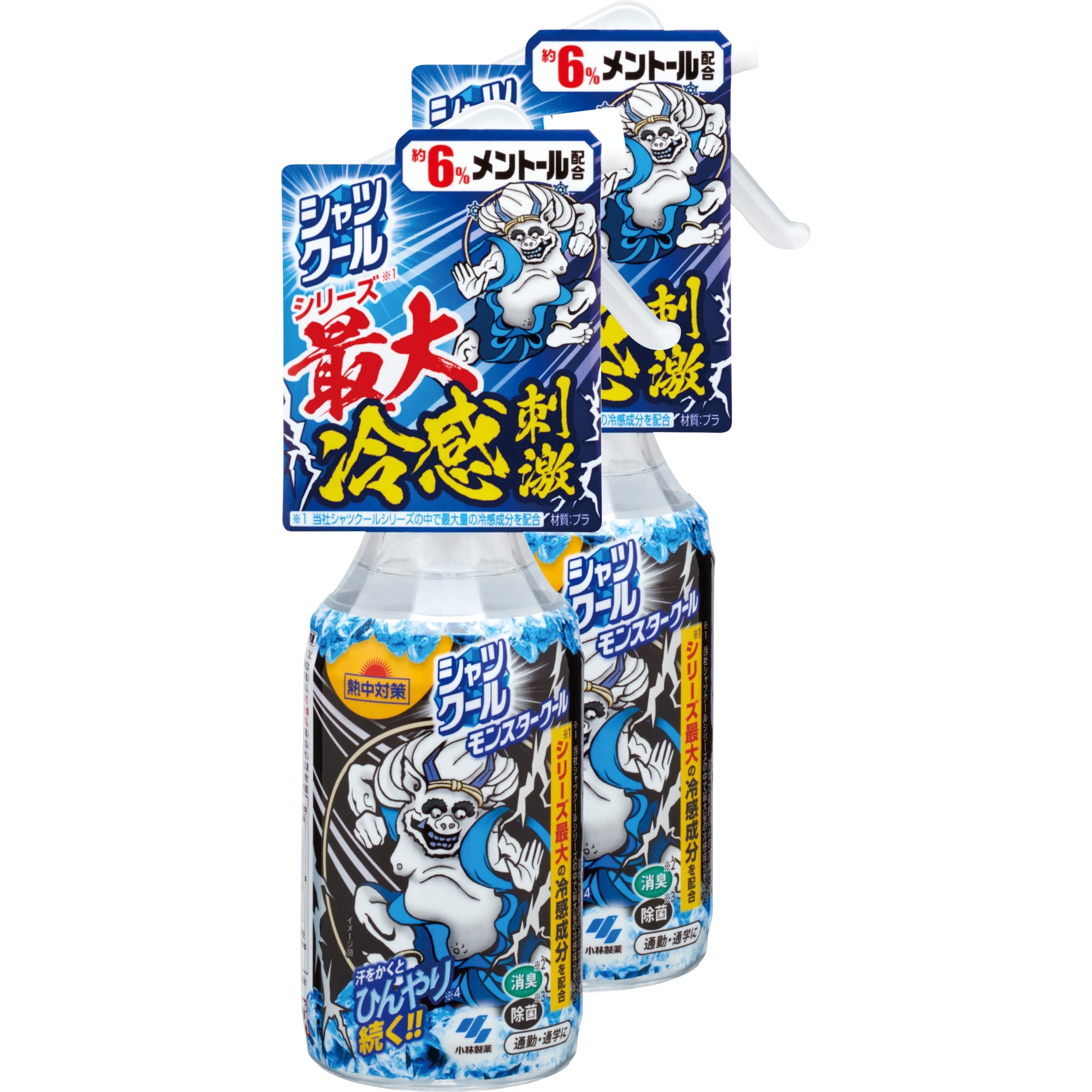 Amazon.co.jp: 熱中対策 【まとめ買い】 シャツクール モンスター